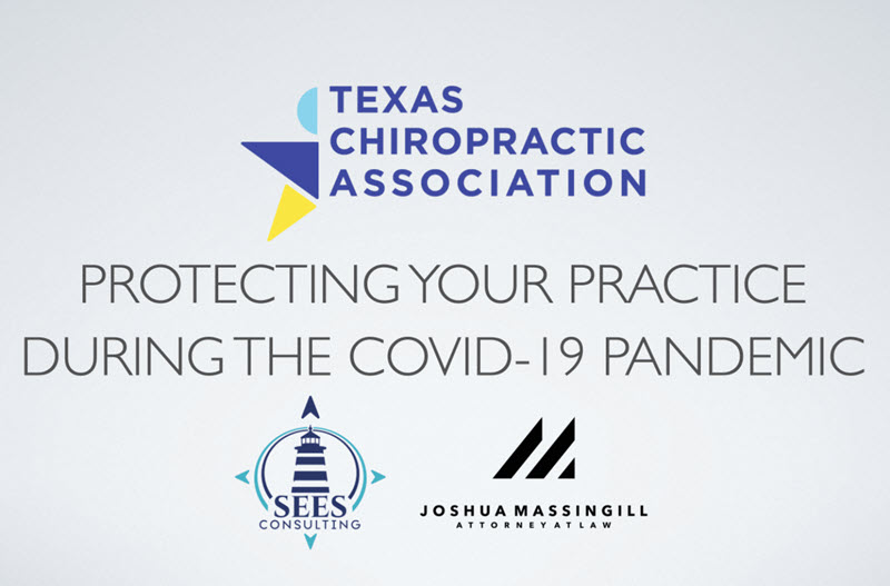 TEXAS CHIROPRACTORS PROTECT YOUR PRACTICE DURING THE COVID-19 PANDEMIC
