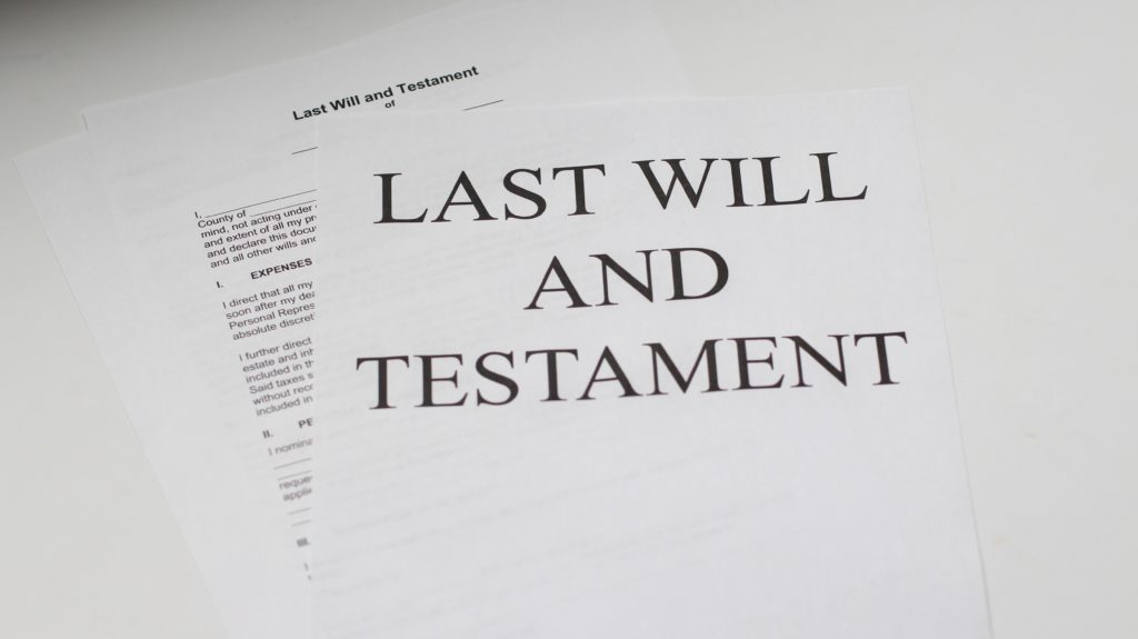 A Bequest in a Will in Texas