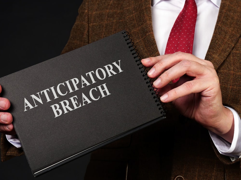 anticipatory breach of contract