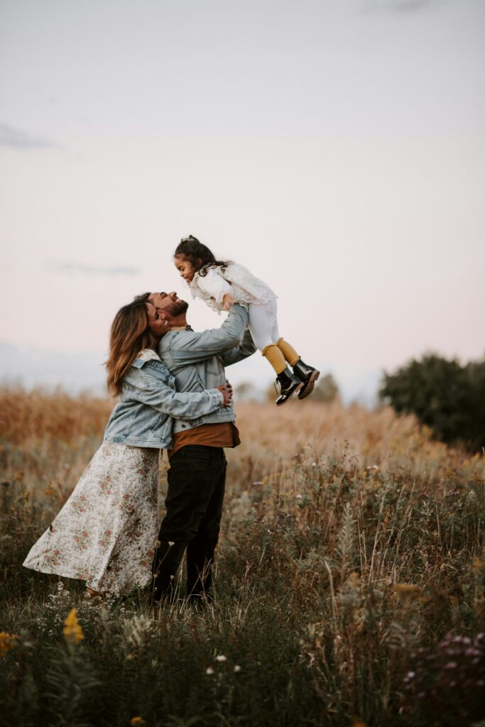 Austin family estate planning with parents and child