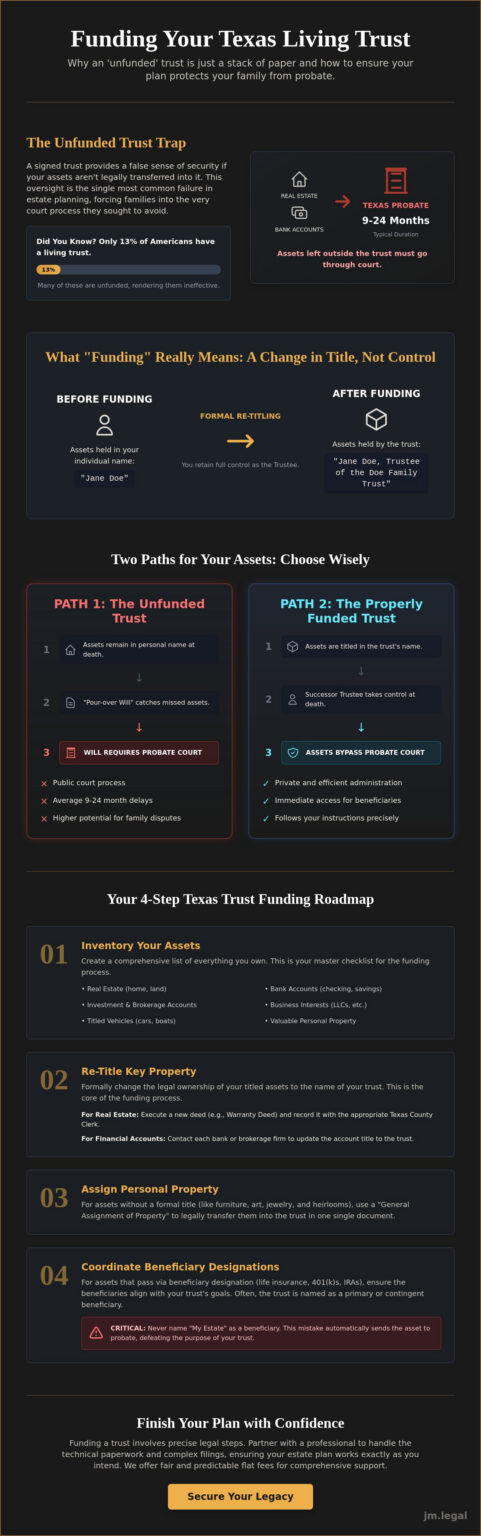 How to Fund a Living Trust in Texas: A Simple Step-by-Step Guide